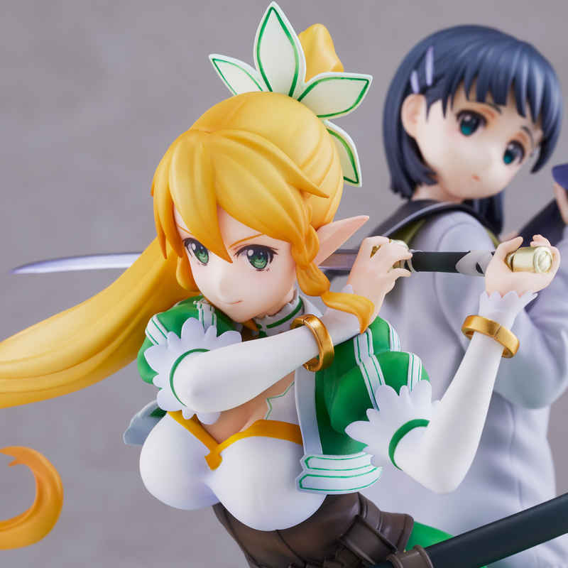 6p Sword Art Online SAO ALO Asuna Kirito Leafa Silica Figure Set Figurine No Box